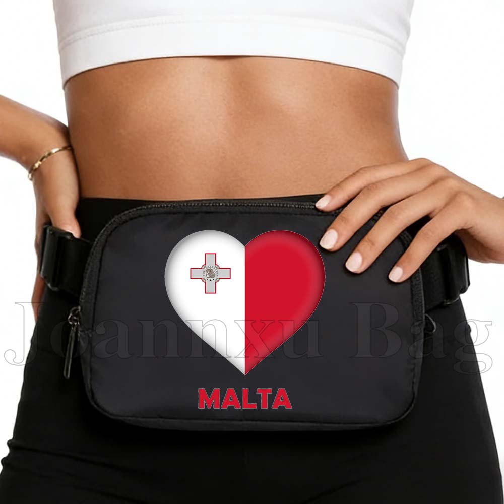 Women Bags Malta - حقيبة خصر متعددة الوظائف بتصميم علم