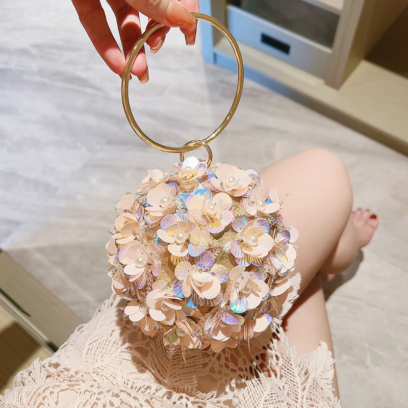 Clutch Bag Evening - حقيبة سهرة صغيرة على شكل زهرة
