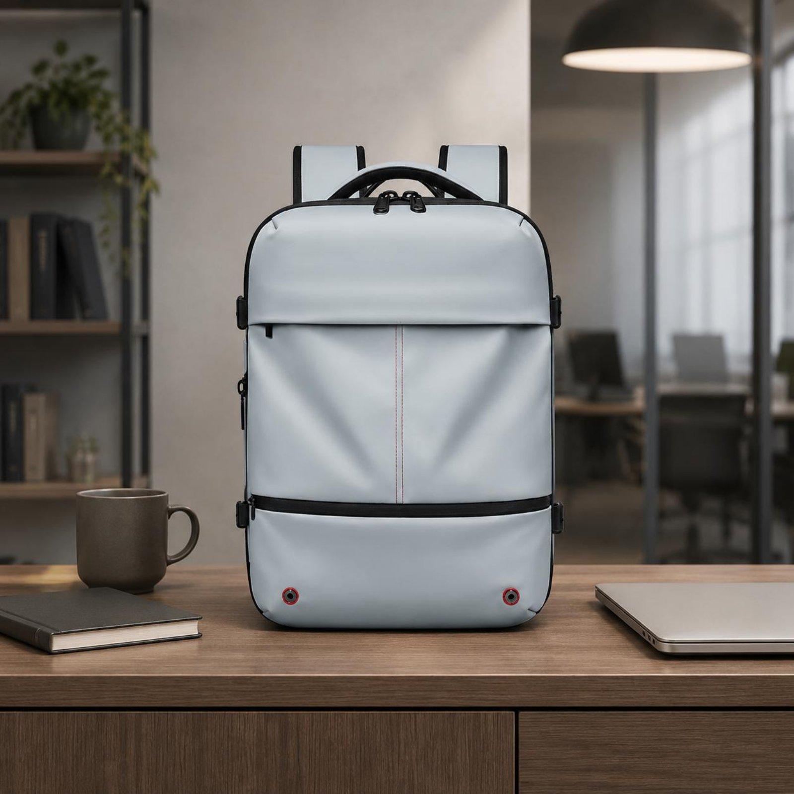 Women Bags Office - حقيبة ظهر نسائية للسفر قابلة للتوسيع،