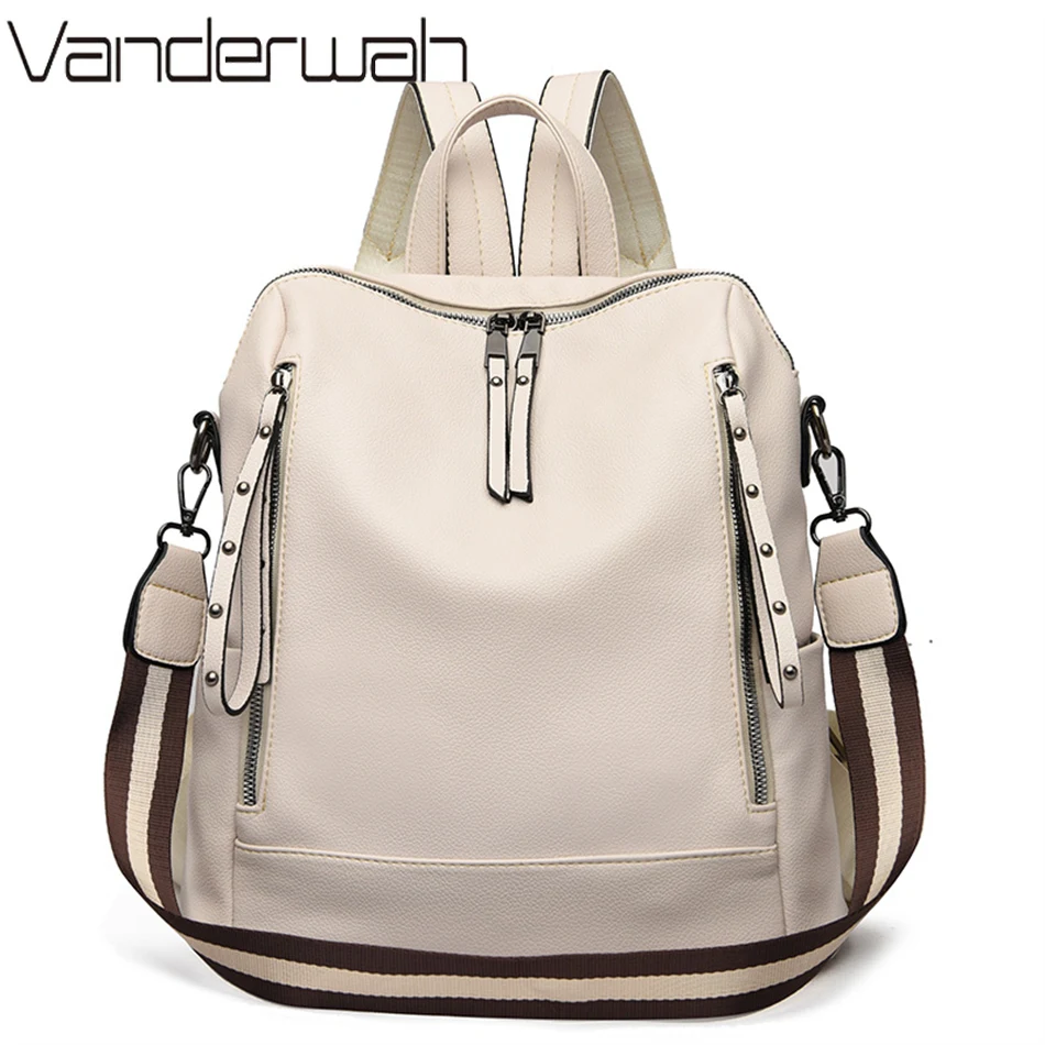 Women Bags Luxury Brands - العلامة التجارية الفاخرة على ظهره حقيبة