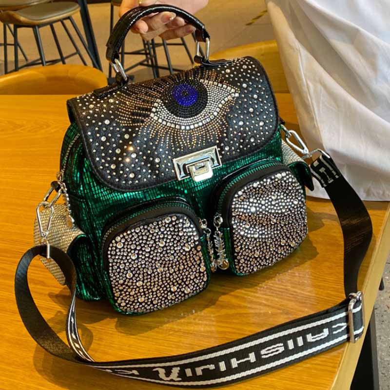 Women Bags Luxury Brands - موضة المرأة على ظهره سعة كبيرة
