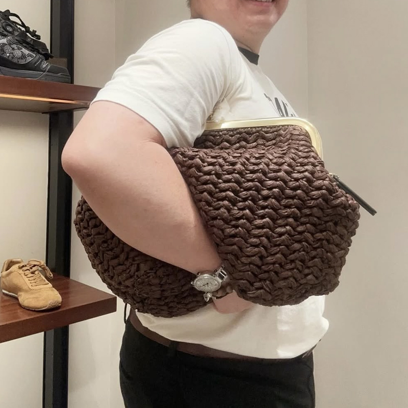 حقائب شاطئ من القش بإطار قفل ي - مراجعة Women Bags On Sale وسعره