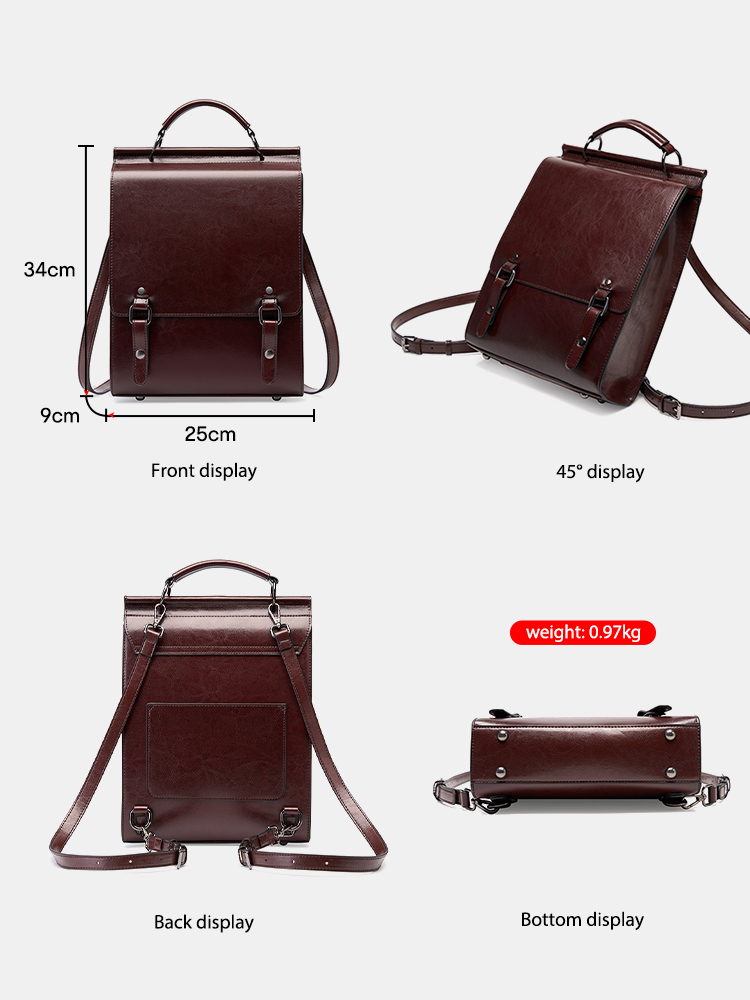 حقيبة ظهر نسائية عصرية من Zenc - مراجعة Women Bags Office وسعره