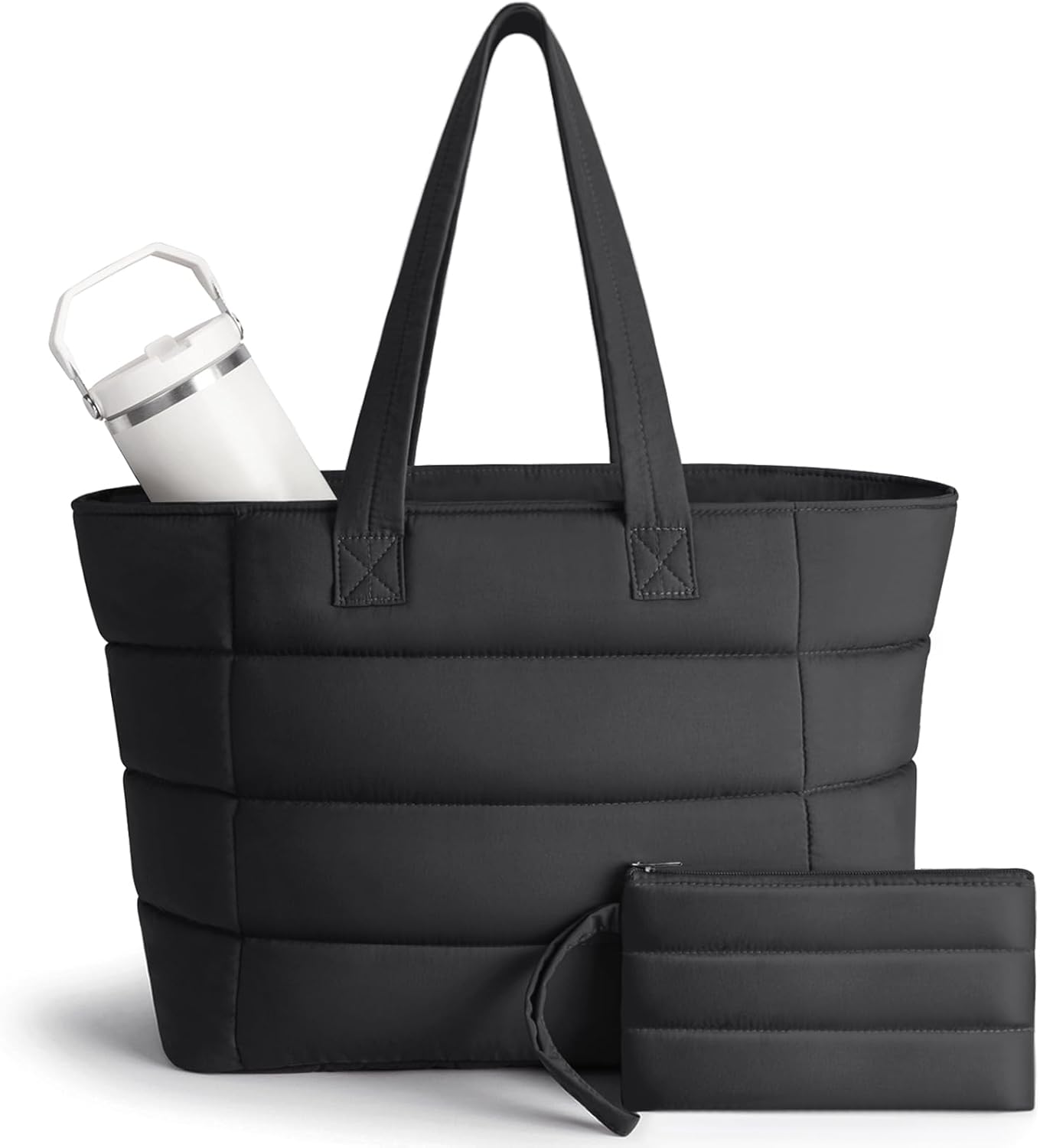حقيبة يد نسائية منفوخة، حقيبة  - مراجعة Women'S Work Bags Tote وسعره