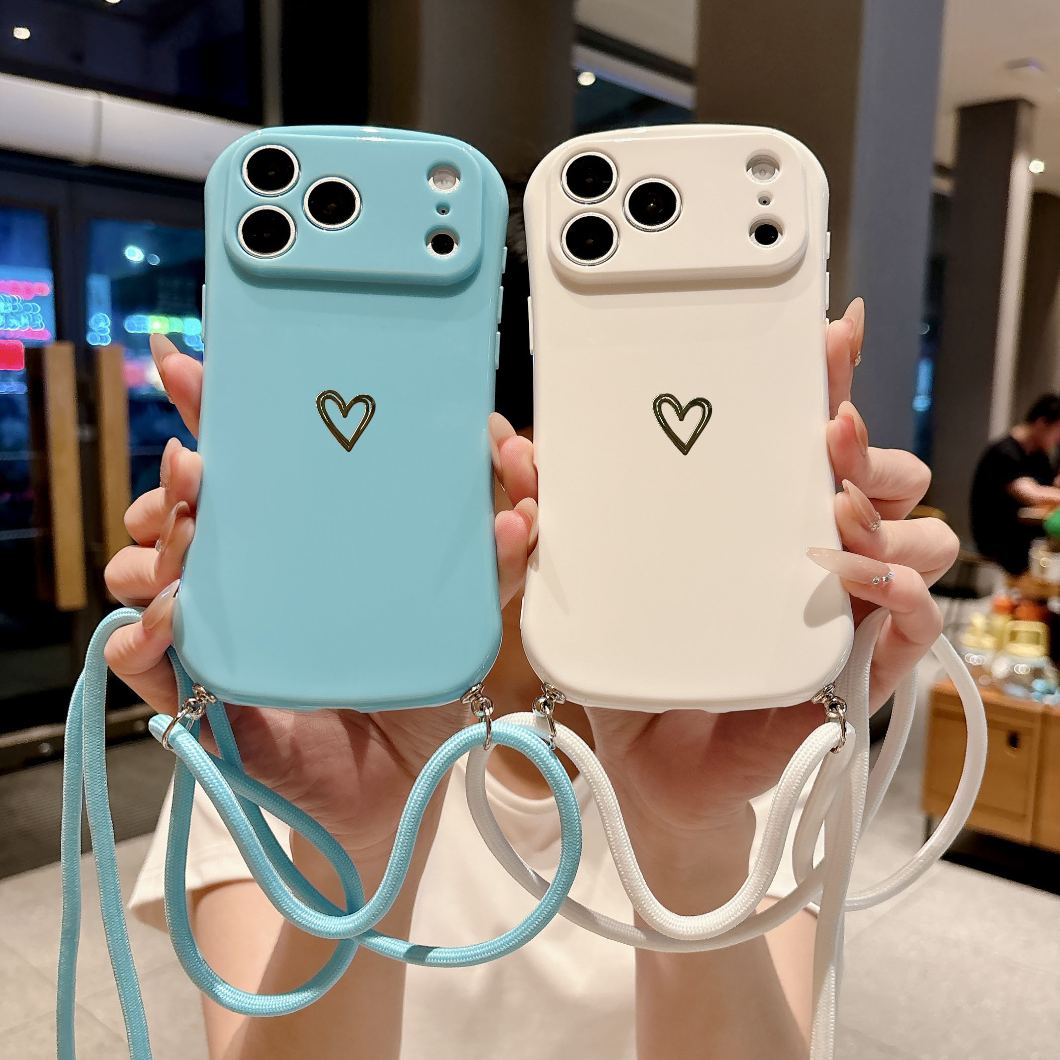 غطاء هاتف سيليكون بتصميم قلب م - مراجعة Phone Bag Crossbody وسعره