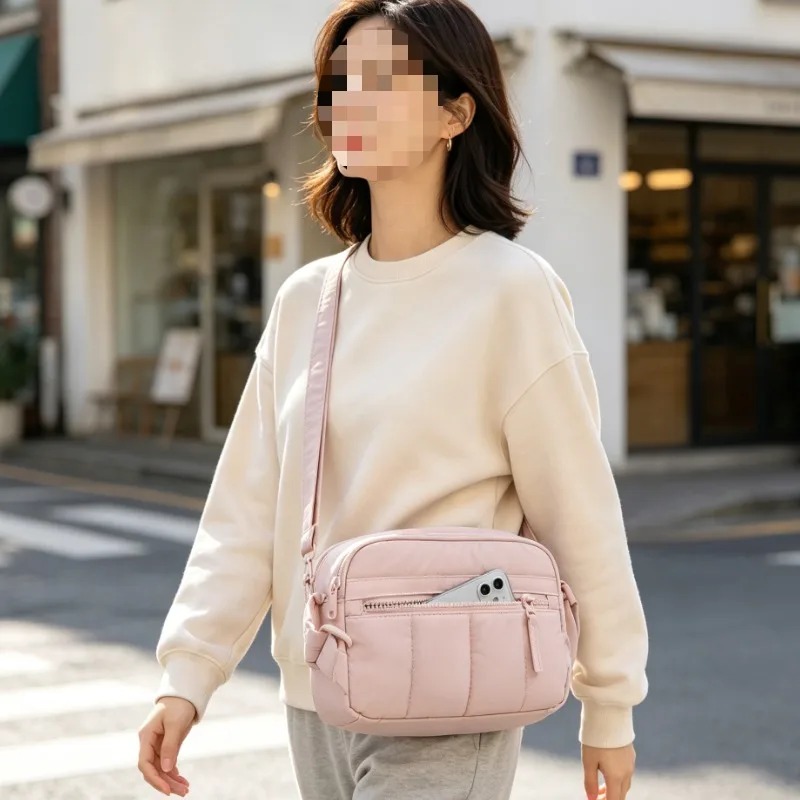 حقيبة كتف كبيرة السعة مقاومة ل - مراجعة Phone Bag Crossbody وسعره