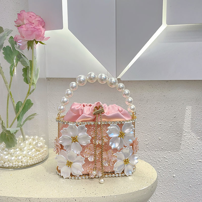الجوف خارج قفص معدني حقيبة يد  - مراجعة Clutch Bag Evening وسعره