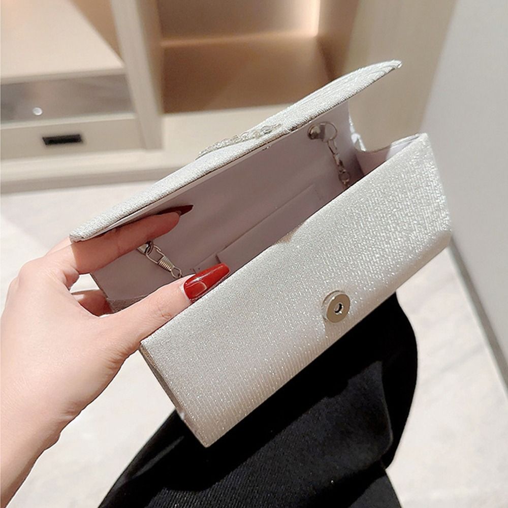 سلسلة نسائية حقيبة كتف عشاء حق - مراجعة Clutch Bag Evening وسعره