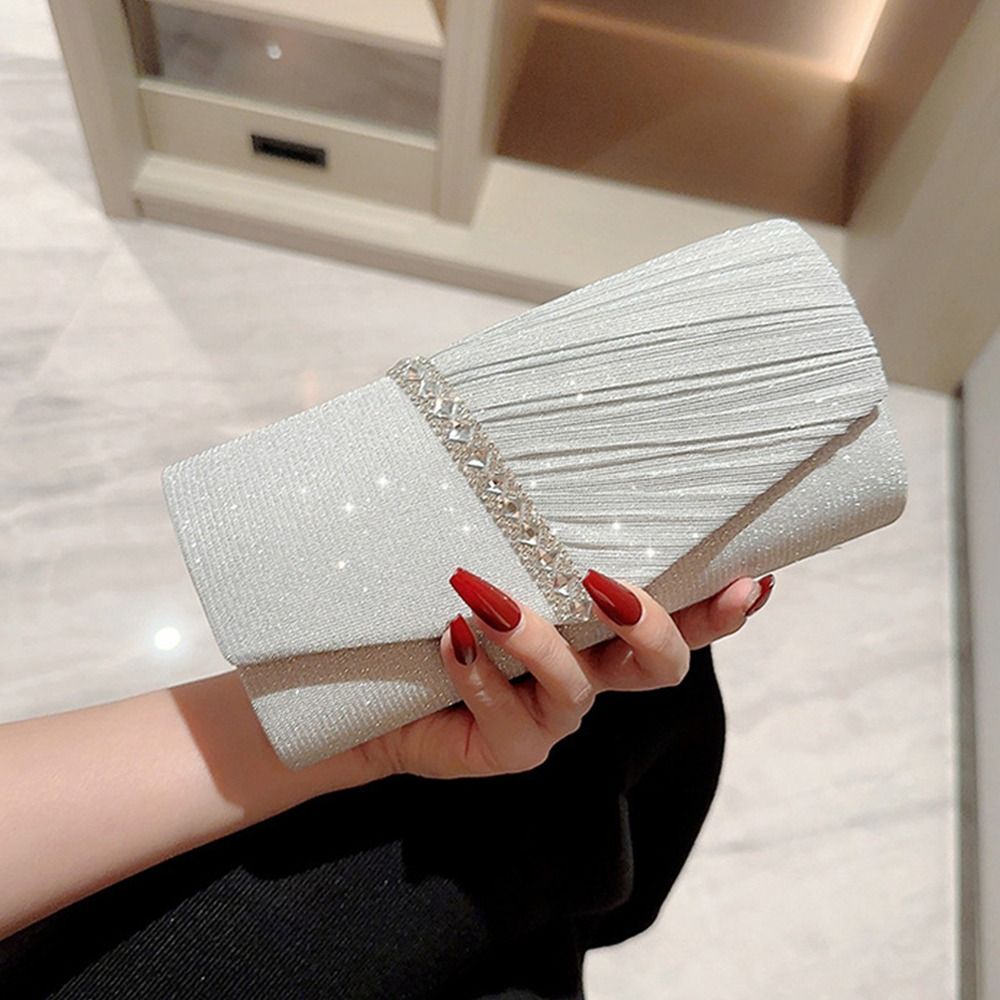 سلسلة نسائية حقيبة كتف عشاء حق - مراجعة Clutch Bag Evening وسعره