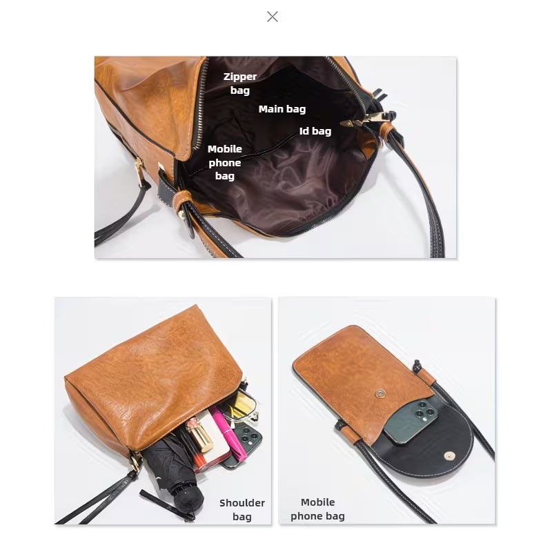 مجموعة حقائب نسائية - طقم من 4 - مراجعة Phone Bag Crossbody وسعره