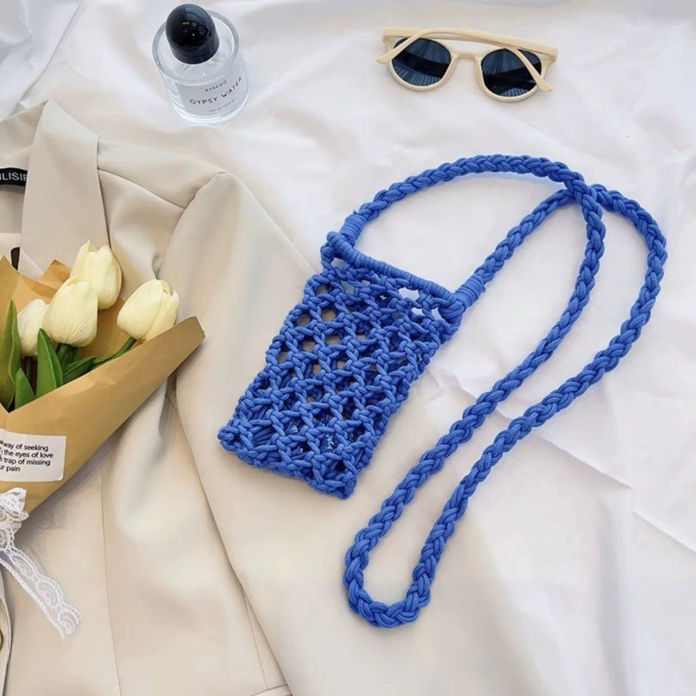 حقيبة هاتف محمولة أنيقة للارتد - مراجعة Crochet Market Bag وسعره