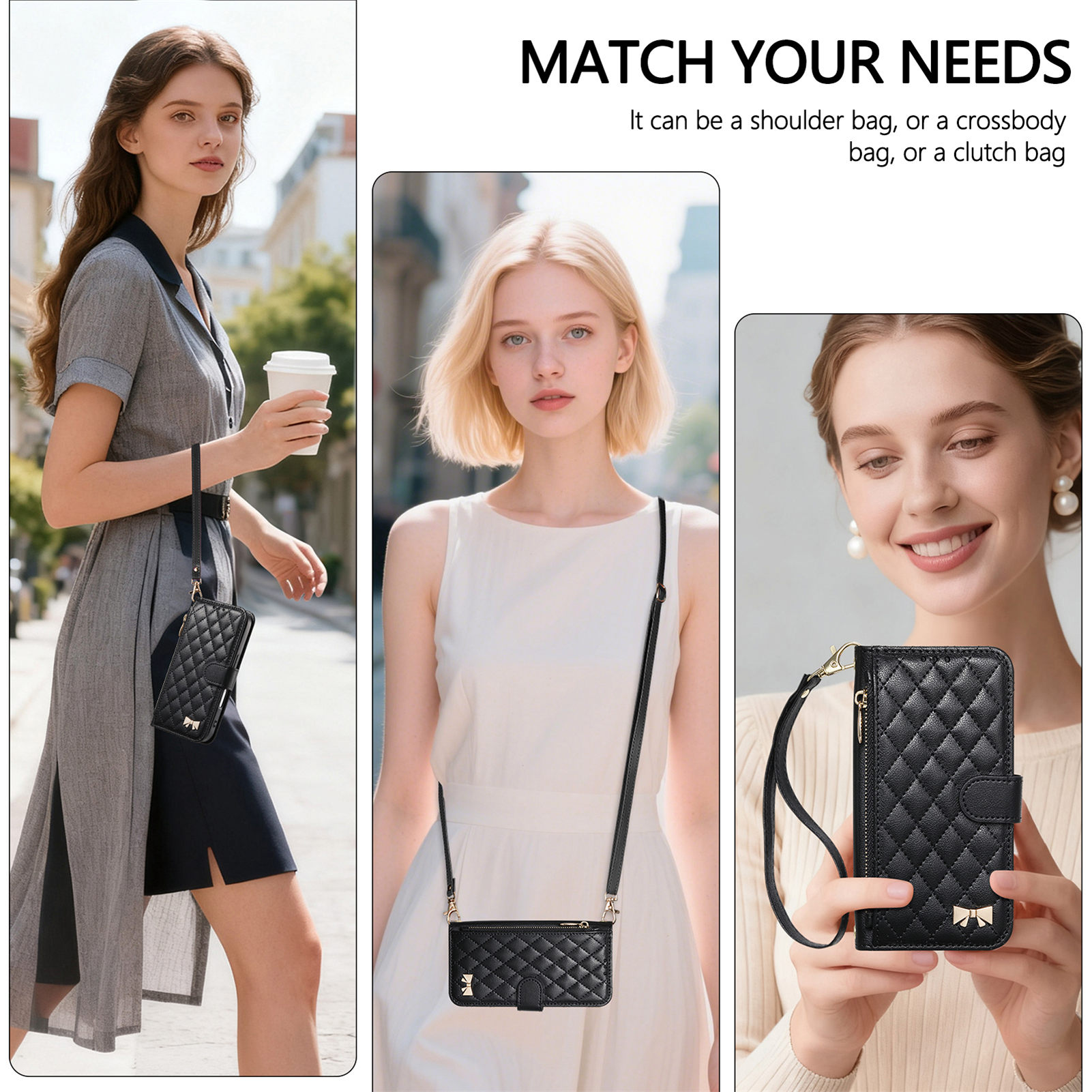 جراب هاتف جلدي بولي يوريثان بس - مراجعة Phone Bag Crossbody وسعره