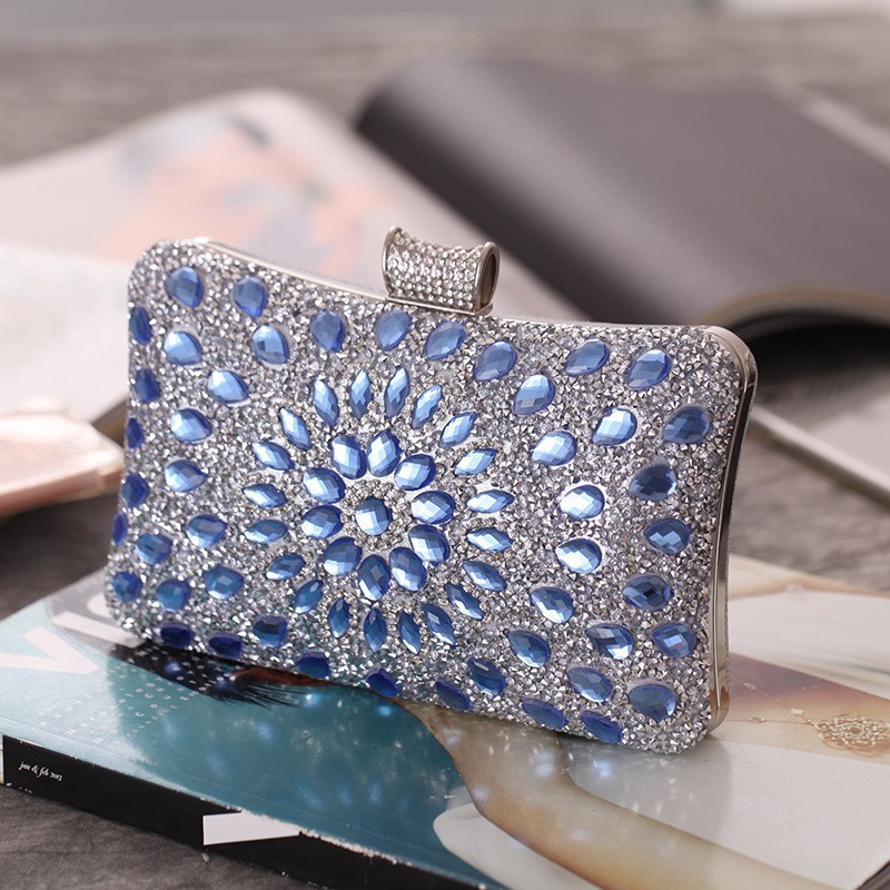 الاكريليك الماس حقائب السهرة ح - مراجعة Clutch Bag Evening وسعره