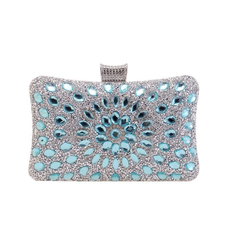 الاكريليك الماس حقائب السهرة ح - مراجعة Clutch Bag Evening وسعره