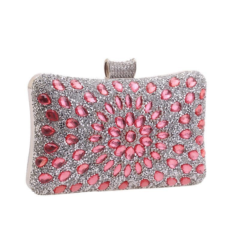 الاكريليك الماس حقائب السهرة ح - مراجعة Clutch Bag Evening وسعره
