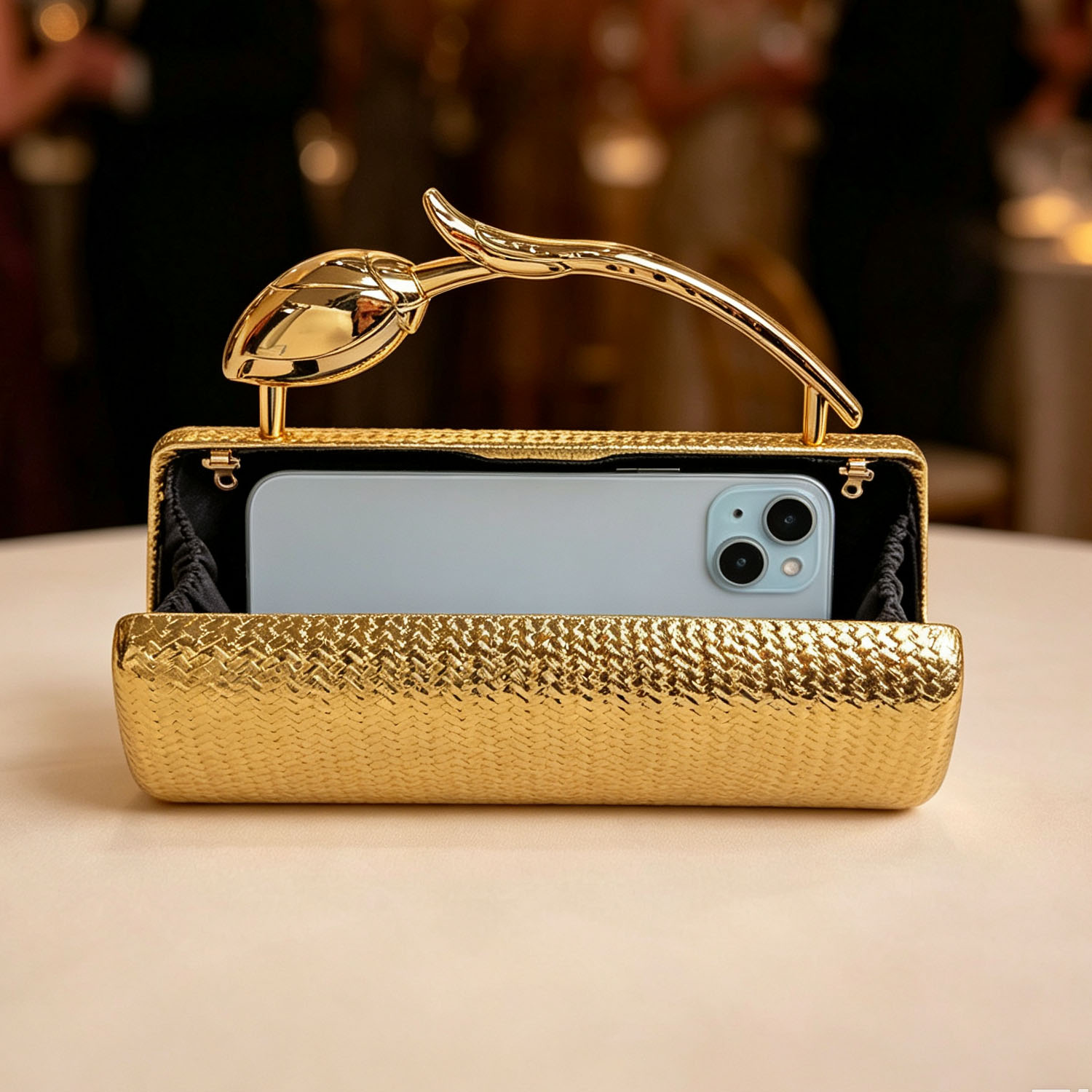 حقيبة سهرة فاخرة للنساء بمقبض  - مراجعة Clutch Bag Evening وسعره