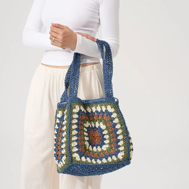 الصيف حقيبة من القماش يدويا ال - مراجعة Crochet Market Bag وسعره