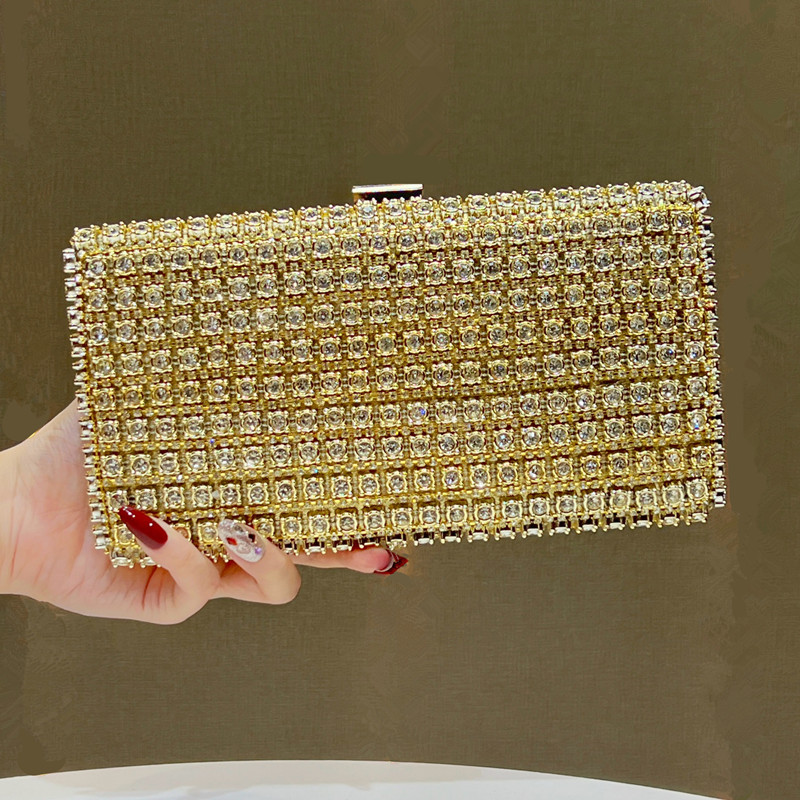 حقيبة سهرة نسائية فاخرة مرصعة  - مراجعة Clutch Bag Evening وسعره