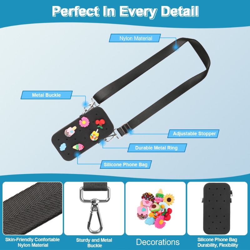 حقيبة كروس بودي محمولة متعددة  - مراجعة Phone Bag Crossbody وسعره