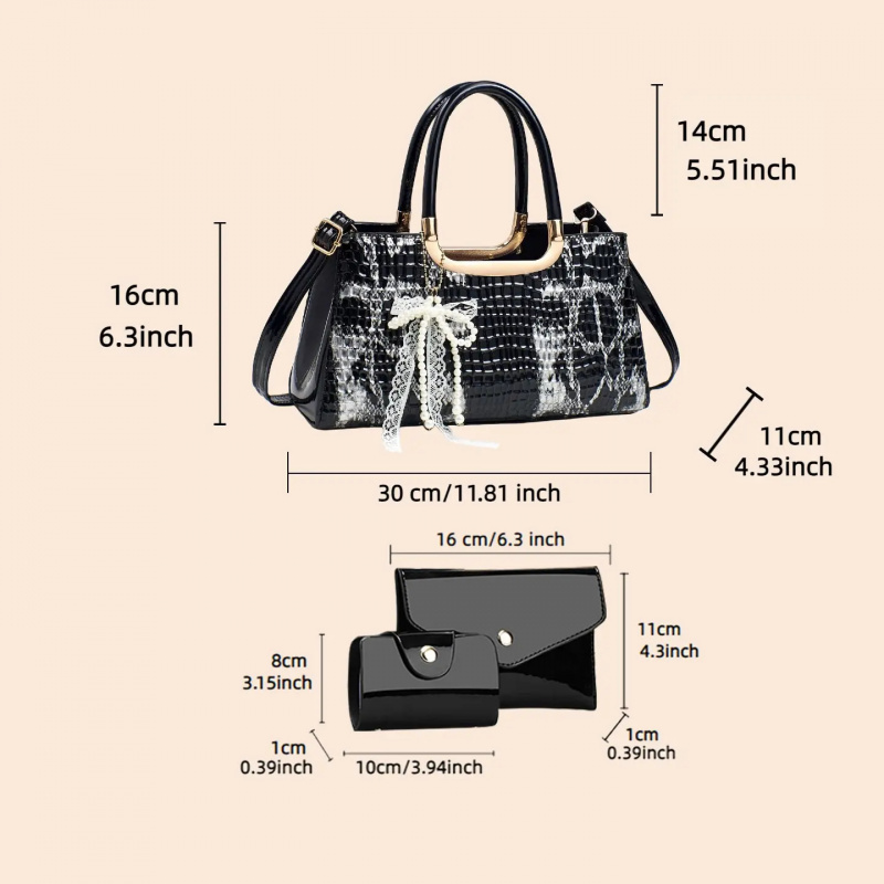 مجموعة حقائب يد نسائية، حقيبة  - مراجعة Clutch Bag Evening وسعره