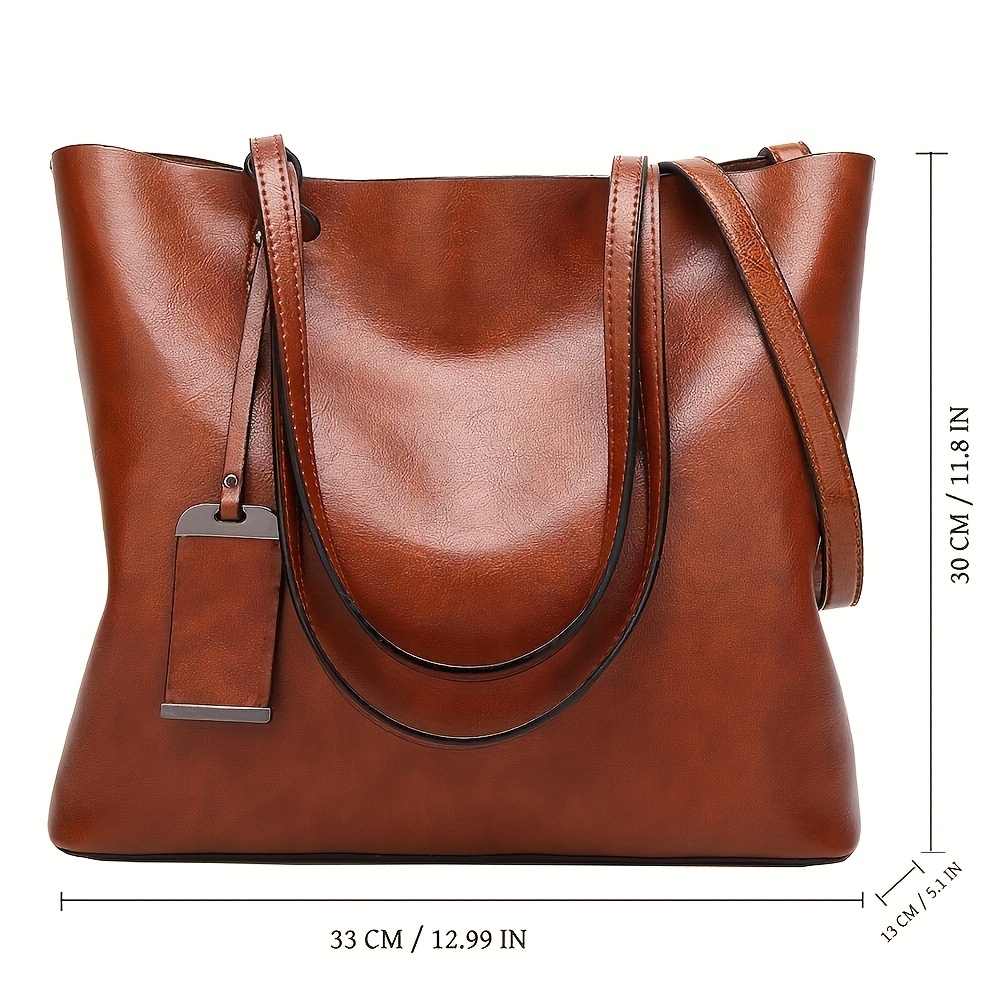 حقيبة يد جلدية كلاسيكية كلاسيك - مراجعة Women'S Work Bags Tote وسعره