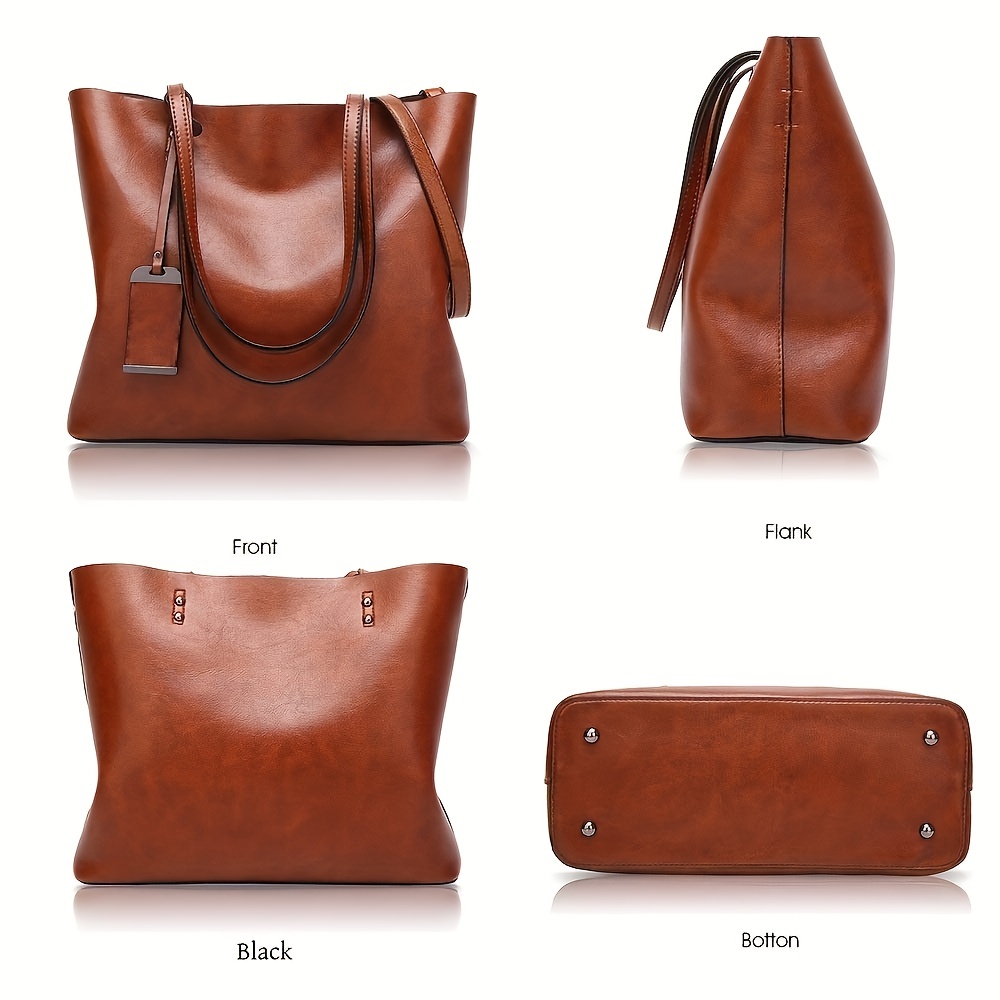 حقيبة يد جلدية كلاسيكية كلاسيك - مراجعة Women'S Work Bags Tote وسعره