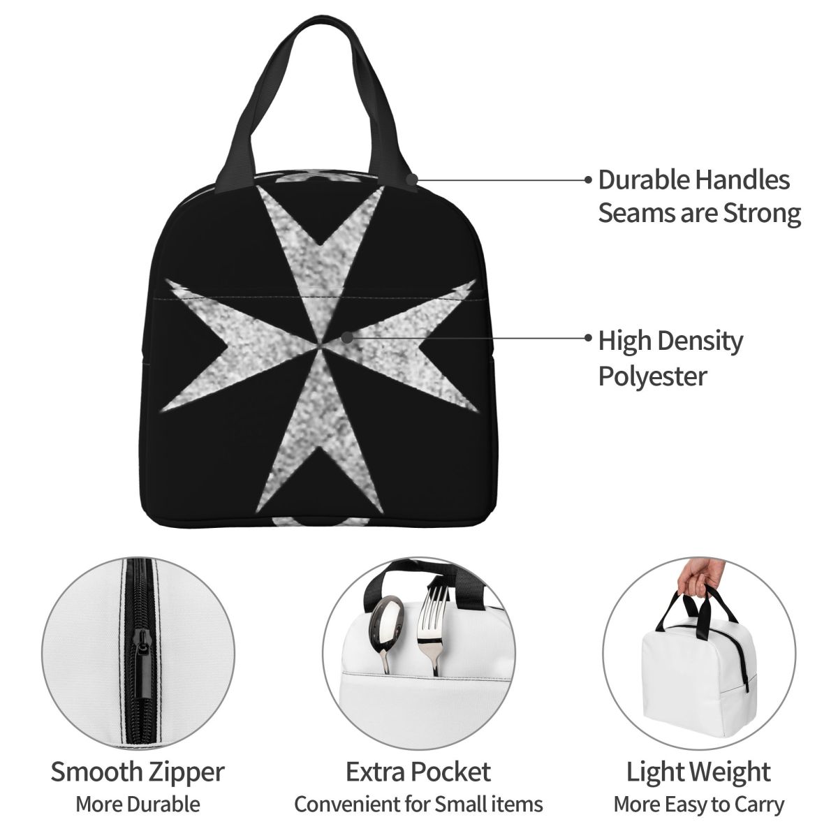 حقيبة غداء معزولة حرارياً بتصم - مراجعة Women Bags Malta وسعره